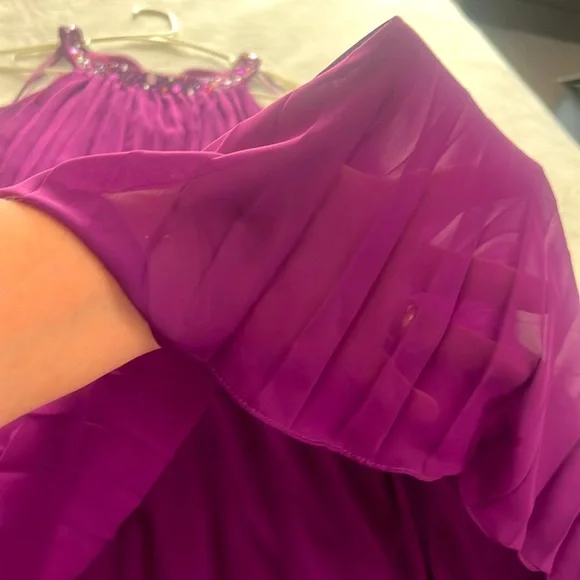 Purple Cocktail/Party  Dress - Picture 4 of 8